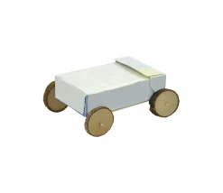 Tout Pour le Jeu 200 à 300 petites rondelles en bois brut avec écorce - 1 kg
