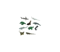 Tout Pour le Jeu 10 Animaux en danger - espèces marines menacées dans un tube de rangement