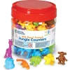 Tout Pour le Jeu 72 Animaux sauvages multicolores environ 3 cm