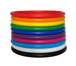 Tout Pour le Jeu 10 Anneaux 14 cm pour jeux de lancer