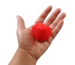 Enfant Tout Pour le Jeu 24 balles pompons geants 4.5 cm - éponges jeu / déco / bombes à eau