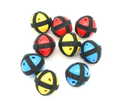 Tout Pour le Jeu 9 Balles scratch avec velcro pour cible lancer