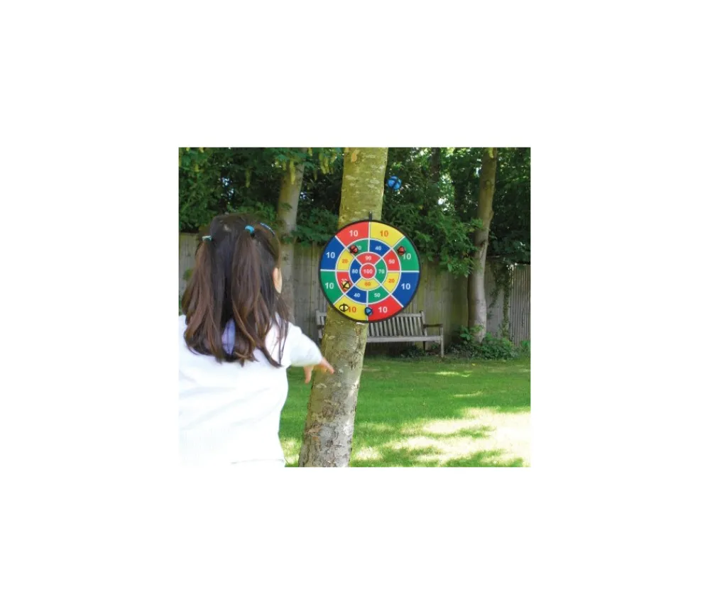 Tout Pour le Jeu 9 Balles scratch avec velcro pour cible lancer