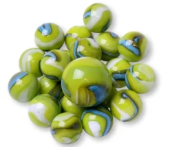 Tout Pour le Jeu 20 Billes Boa vert 16 mm + 1 calot