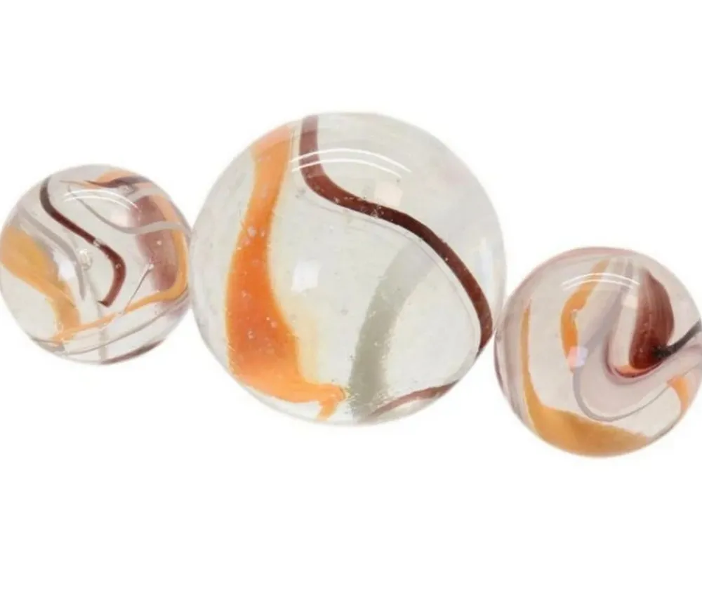 Tout Pour le Jeu 20 Billes Panda roux 16 mm + 1 calot 25 mm -