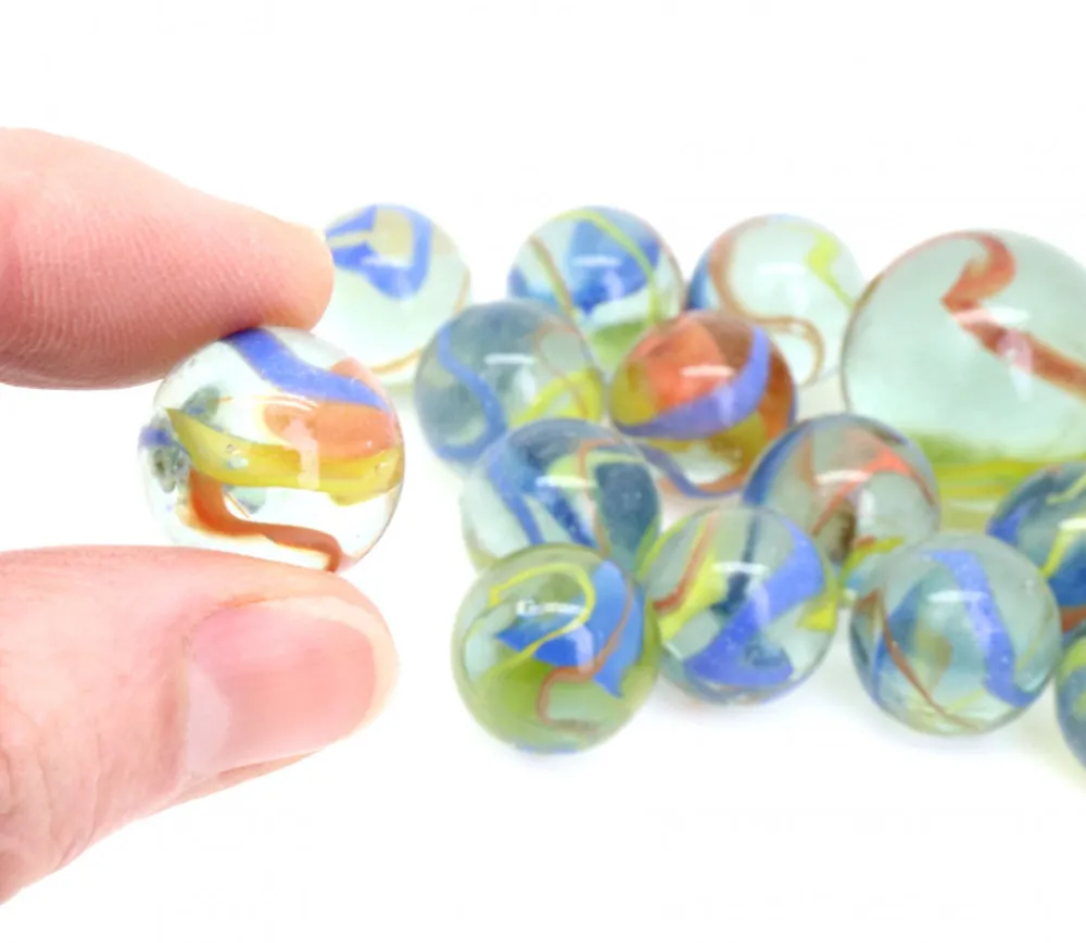 Tout Pour le Jeu 20 Billes Perroquet multi-couleurs + 1 calot pour jeu