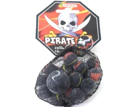 Tout Pour le Jeu 20 Billes pirates 16 mm + 1 calot 25 mm