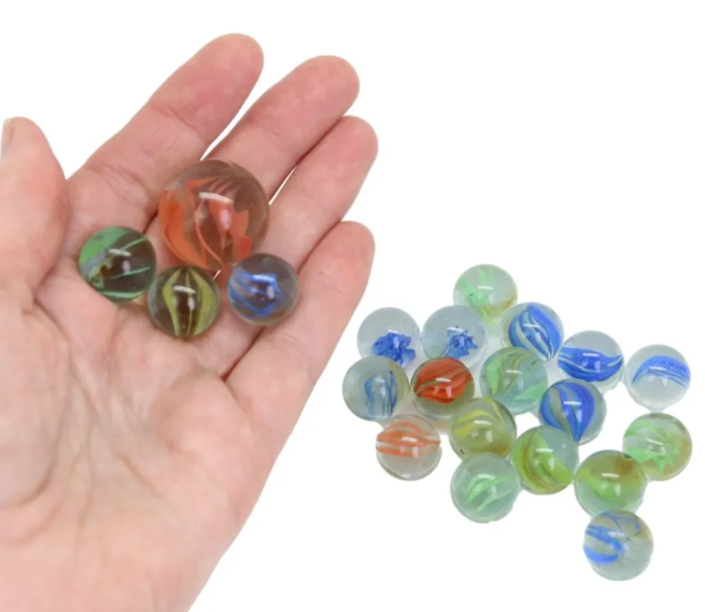 Tout Pour le Jeu 20 Billes série Papillon pour jeu 16 mm + 1 calot