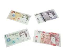 Tout Pour le Jeu 50 billets argent UK - LIVRES sterling anglais monnaie factice