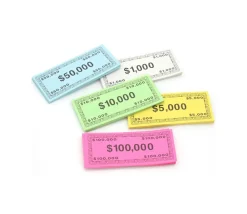 Tout Pour le Jeu 200 billets de jeux dollars 10.1 x 4.4 cm