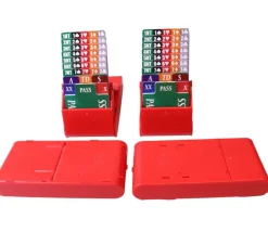 Tout Pour le Jeu 4 boites à enchères jeu Bridge avec cartons d'enchères