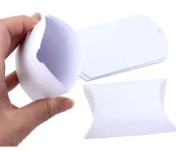 Tout Pour le Jeu 6 Boites pochettes berlingot carton blanc