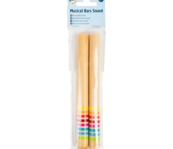 Enfant Tout Pour le Jeu 2 Bâtons de rythme en bois
