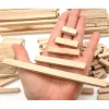 Tout Pour le Jeu 200 buchettes 2.4 à 15 cm bois naturel bricolage et jeux