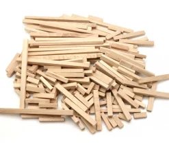 Tout Pour le Jeu 200 buchettes 2.4 à 15 cm bois naturel bricolage et jeux