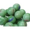 Tout Pour le Jeu 20 calots en verre grosses billes vertes - 25 mm