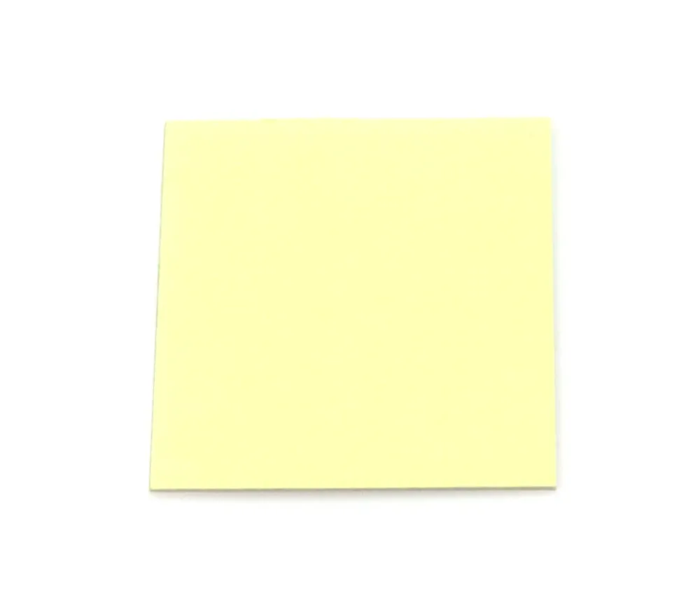 Tout Pour le Jeu 24 carrés 4 x 4 cm carton rigide jaune/blanc vierge tuiles à personnaliser