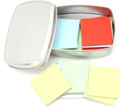 Tout Pour le Jeu 24 carrés 4 x 4 cm carton rigide bleu clair/blanc vierge tuiles à personnaliser