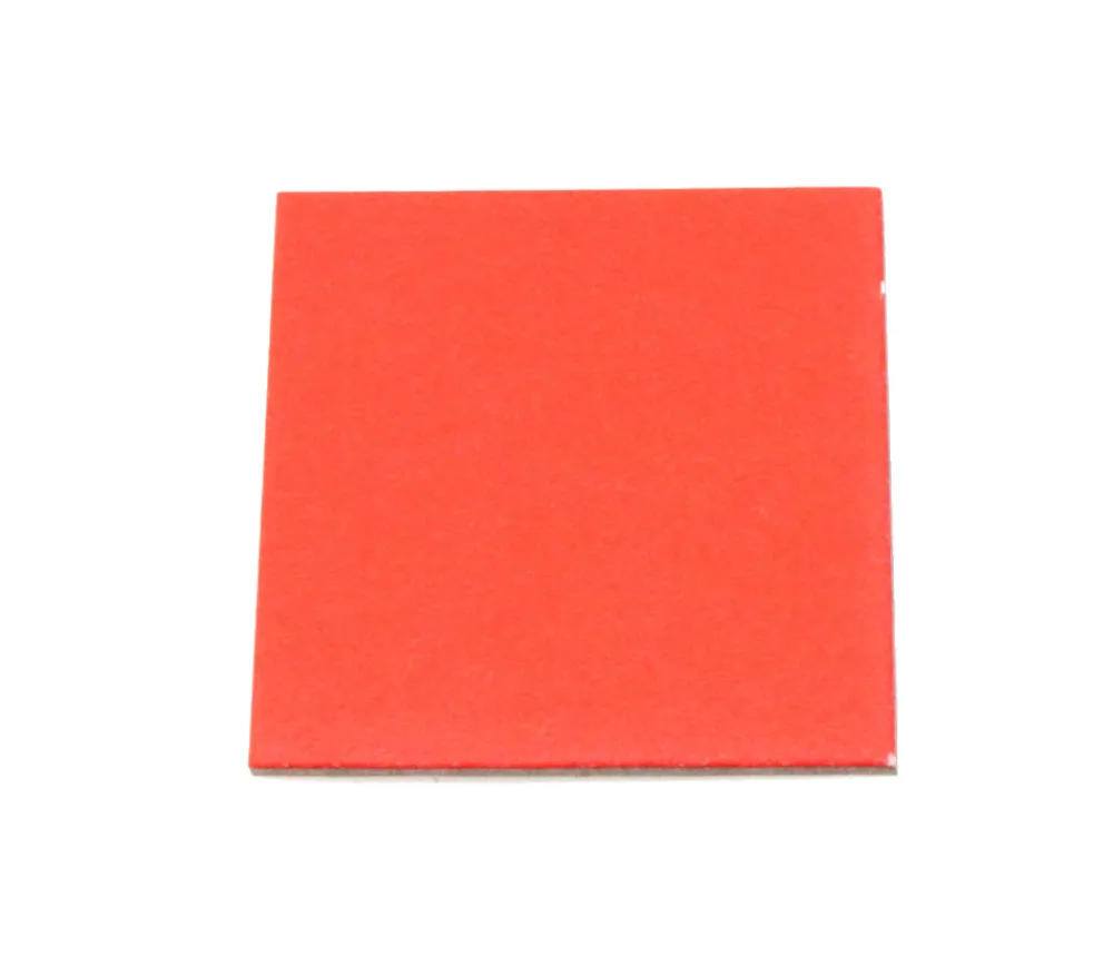 Tout Pour le Jeu 24 carrés 4 x 4 cm carton rigide rouge/blanc vierge tuiles à personnaliser