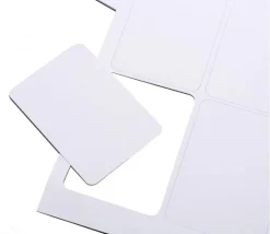 Tout Pour le Jeu 9 cartes à jouer blanches à imprimer 60 x 86 mm sur feuille prédécoupée