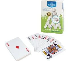 Tout Pour le Jeu 54 Cartes à jouer géante XXL 21 x 13.5 cm