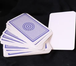 Tout Pour le Jeu 54 cartes à jouer recto blanc et verso bleu