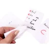 Tout Pour le Jeu 54 cartes blanches effaçables 59 x 91 mm