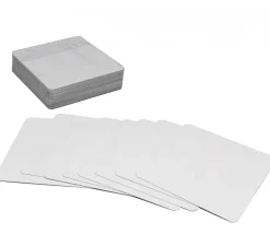 Tout Pour le Jeu 30 cartes carrés 70x70 mm blancs à personnaliser