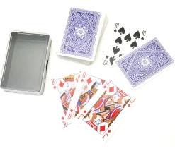 Tout Pour le Jeu 54 cartes internationales 100 % plastique Lonfield dans boite plastique