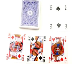Tout Pour le Jeu 54 cartes internationales 100 % plastique Lonfield dans boite plastique