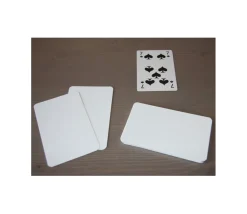 Tout Pour le Jeu 54 cartes maxi 62x100 mm blanches à personnaliser