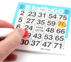 Tout Pour le Jeu 500 Cartes papier pour jeu de Bingo 10 cm