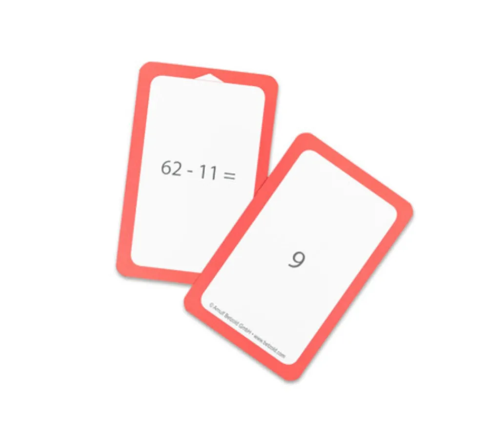 Tout Pour le Jeu 48 cartes Soustraction