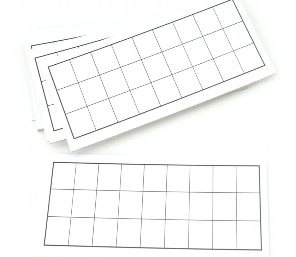 Tout Pour le Jeu 10 Cartons loto à personnaliser + 200 jetons