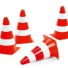 Tout Pour le Jeu 4 Cônes de slalom 23 cm pour parcours de jeux