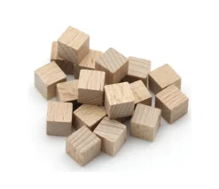 Tout Pour le Jeu 20 Cubes en bois 1 cm. 10 x 10 x 10 mm lot 20