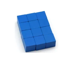 Tout Pour le Jeu 12 Cubes en bois 2 cm par couleur 20 x 20 x 20 mm