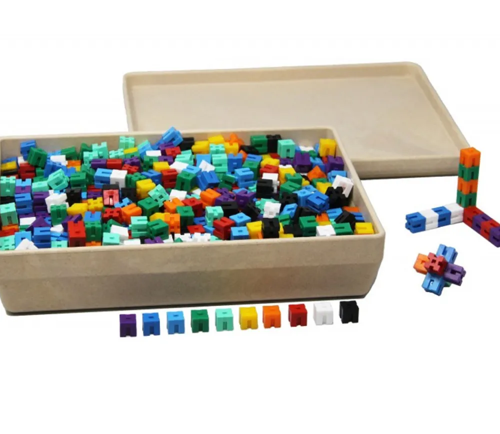 Tout Pour le Jeu 1000 cubes encastrables 1 cm jeux - poids 1 g