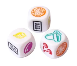 Tout Pour le Jeu 3 Dés à jouer SLOT Game 16 mm casino