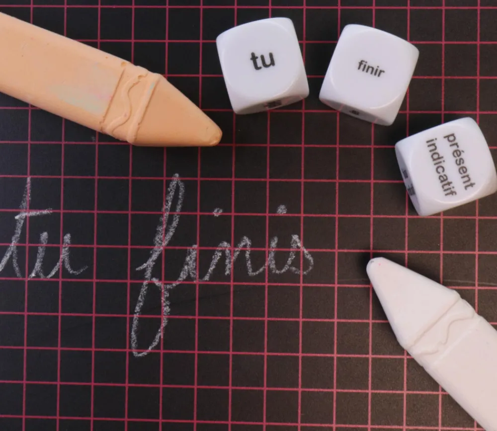 Tout Pour le Jeu 3 dés conjugaisons : verbes, temps et pronoms