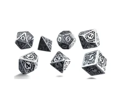 Tout Pour le Jeu 7 Dés métal multifaces style steampunk