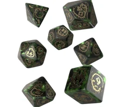 Tout Pour le Jeu 7 dés multifaces dragon Nephrite