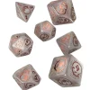 Tout Pour le Jeu 7 dés multifaces dragon Quartz