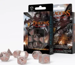 Tout Pour le Jeu 7 dés multifaces dragon Quartz