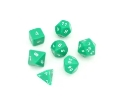 Tout Pour le Jeu 7 dés multi-faces géants opaques JUMBO à l'unité (couleur mise au hasard)