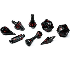Tout Pour le Jeu 8 dés multifaces Shadow - Polyhero Wizard