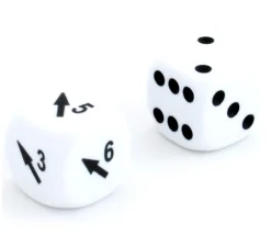 Tout Pour le Jeu 2 Dés orientation WiR2 16 mm