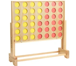 Tout Pour le Jeu 4 en ligne XXL - Jeu géant 72 x 72 cm 4 pions alignés