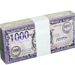 Tout Pour le Jeu 150 faux billets de banque centrale de Waldorg