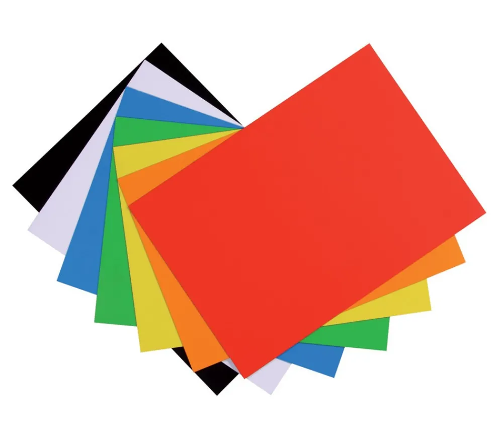 Tout Pour le Jeu 7 Feuilles aimantées A4 colorées magnétiques